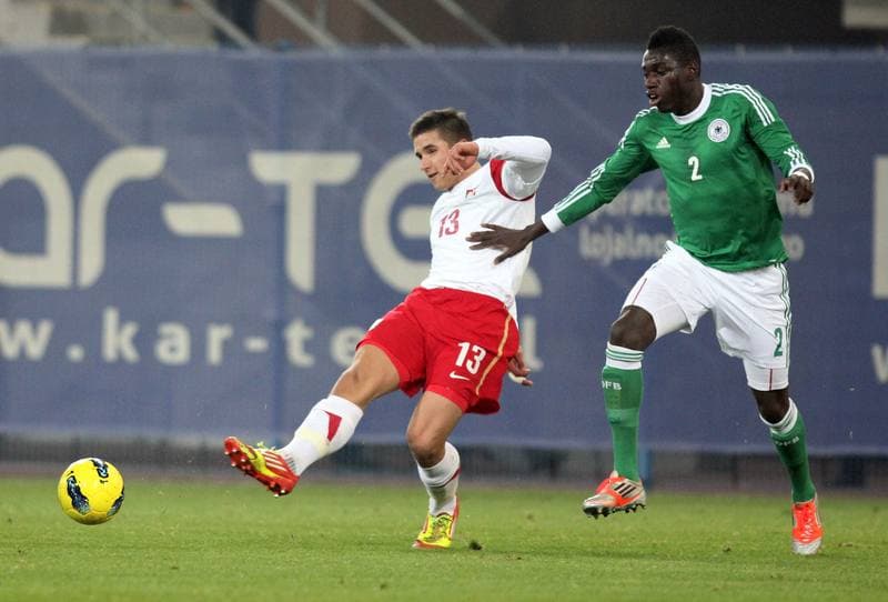 Football. Turniej Czterech Narodow. Poland U-20 - Germany U-20. 14.11.2012