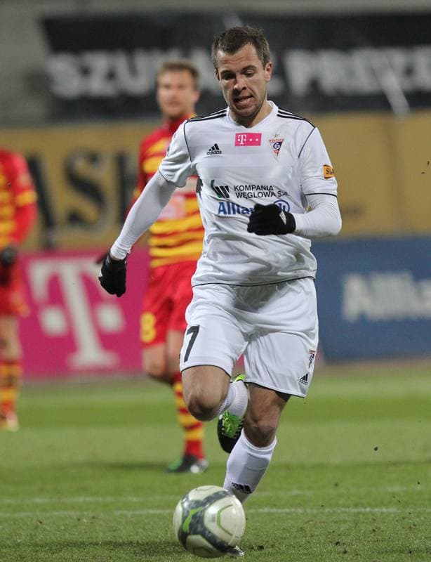 Football. T-Mobile Ekstraklasa. Gornik Zabrze - Jagiellonia Bialystok. 03.03.2013