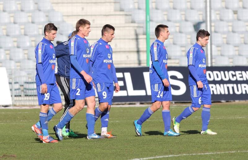 Football. T-mobile Ekstraklasa. Korona Kielce - Ruch Chorzow. 16.03.2013