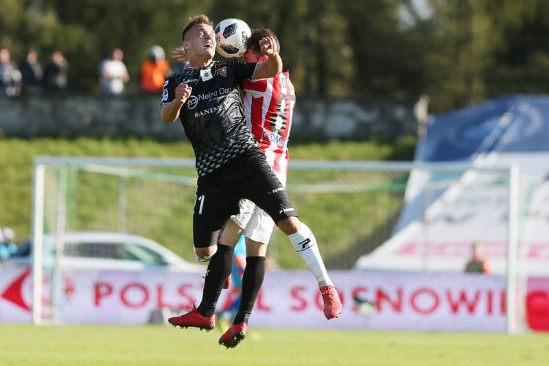 Football. Lotto Ekstraklasa. Zaglebie Sosnowiec - Cracovia Krakow. 30.09.2018