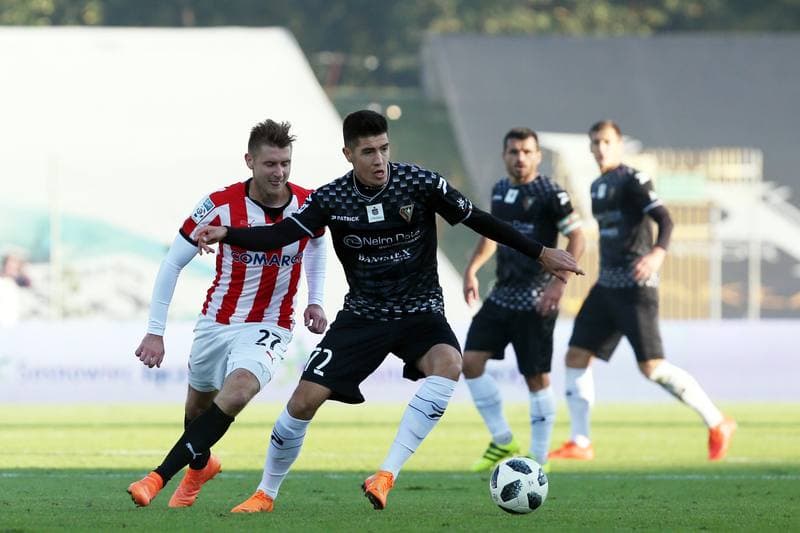 Football. Lotto Ekstraklasa. Zaglebie Sosnowiec - Cracovia Krakow. 30.09.2018