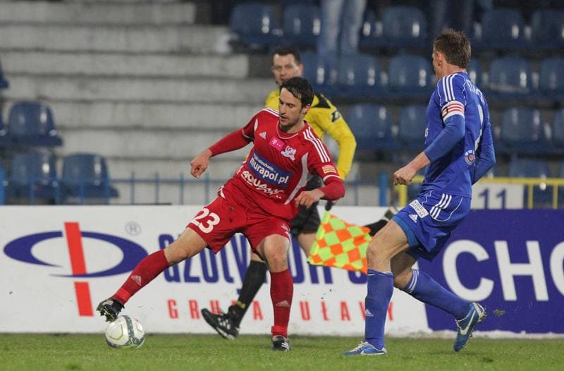 Football. T-Mobile Ekstraklasa. Ruch Chorzow - Podbeskidzie Bielsko-Biala. 18.03.2012