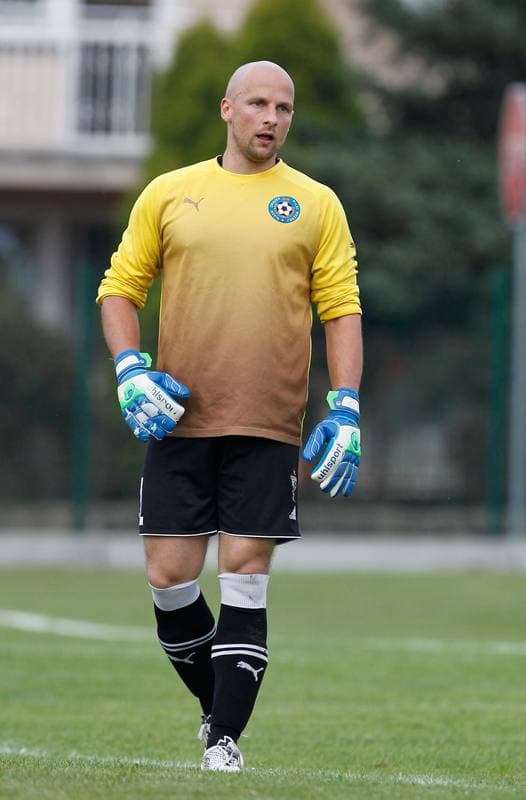Football. Friendly Match. Strazak Mikolow - Reprezentacja Slaska Oldboyow. 09.09.2014