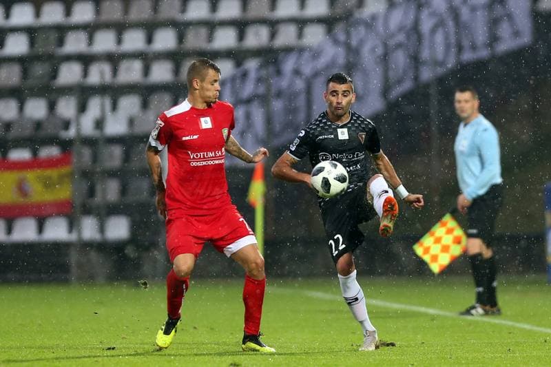 Football. Lotto Ekstraklasa. Zaglebie Sosnowiec - Miedz Legnica. 20.10.2018