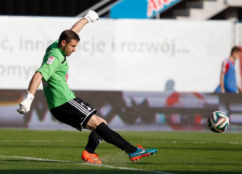 Football. Benefis Jaroslawa Kaszowskiego. Piast Gliwice - Ruch Chorzow. 12.10.2014
