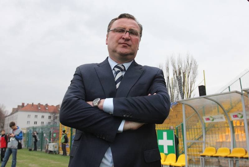 Football. T-Mobile Ekstraklasa. Podbeskidzie Bielsko-Biala - GKS Belchatow. 20.04.2013