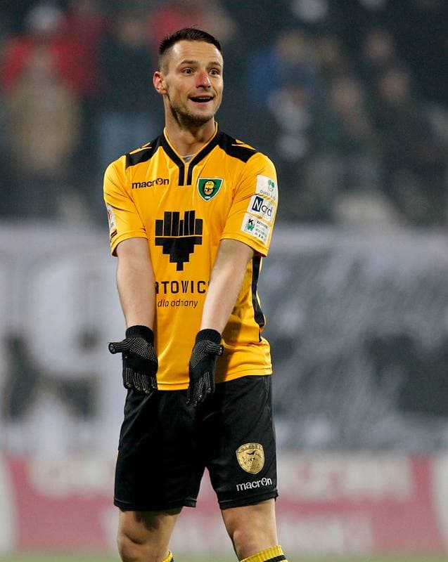 Football. I Liga. Sandecja Nowy Sacz - GKS Katowice. 31.10.2014