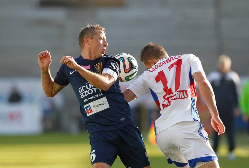 Football. T-Mobile Ekstraklasa. Gornik Zabrze - Pogon Szczecin. 02.11.2014
