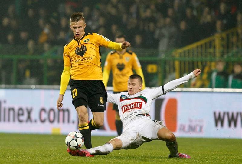 Football. I Liga. GKS Katowice - GKS Tychy. 08.11.2014