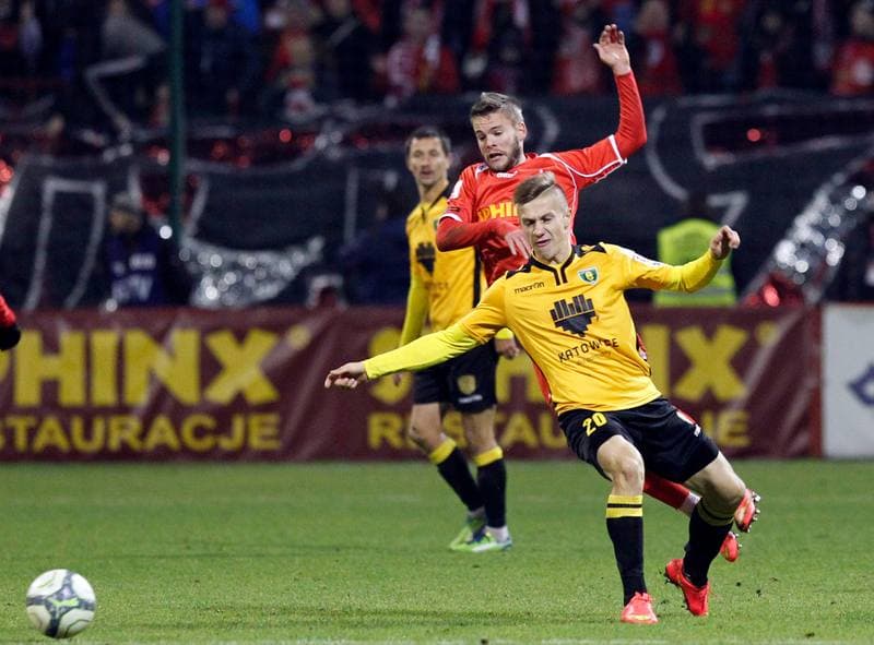 Football. I Liga. Widzew Lodz - GKS Katowice. 22.11.2014