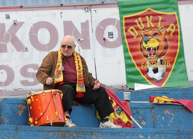 Football. Gambrinus Liga. Banik Ostrava - Dukla Prague. 22.05.2013