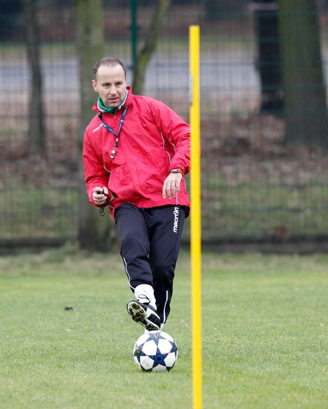Football. GKS Katowice. Training. 29.06.2015