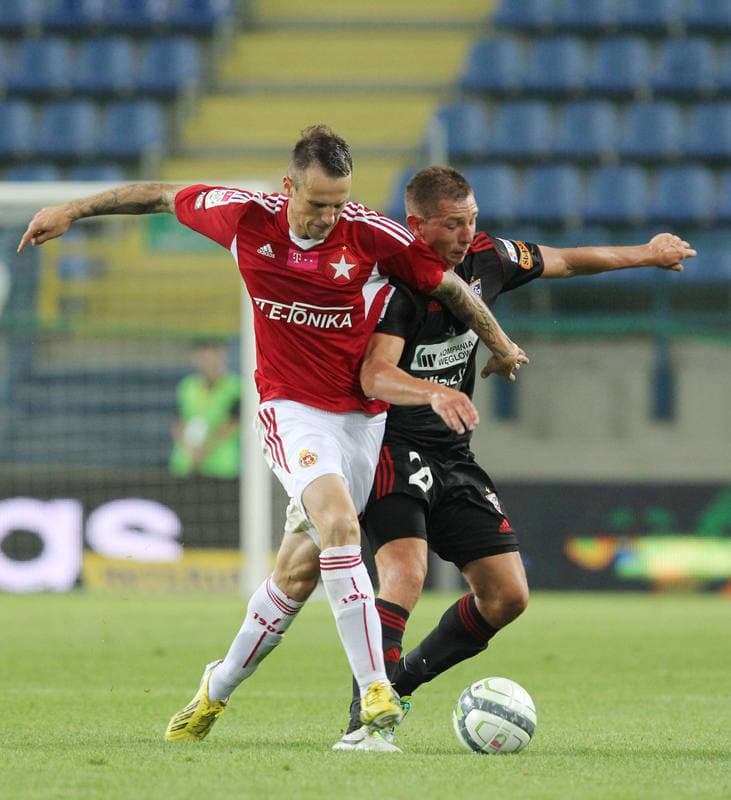 Football. T-mobile Ekstraklasa. Wisla Krakow - Gornik Zabrze. 19.07.2013