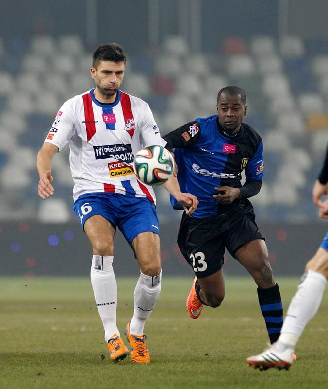 Football. T-Mobile Ekstraklasa. Podbeskidzie Bielsko Biala - Zawisza Bydgoszcz. 14.12.2014