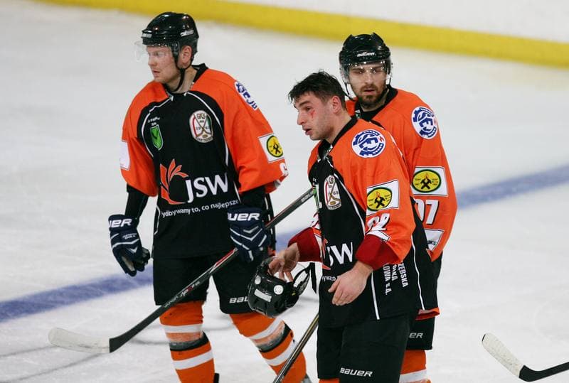 Ice Hockey. Polska Hokej Liga. Polonia Bytom - JKH GKS Jastrzebie. 31.01.2014