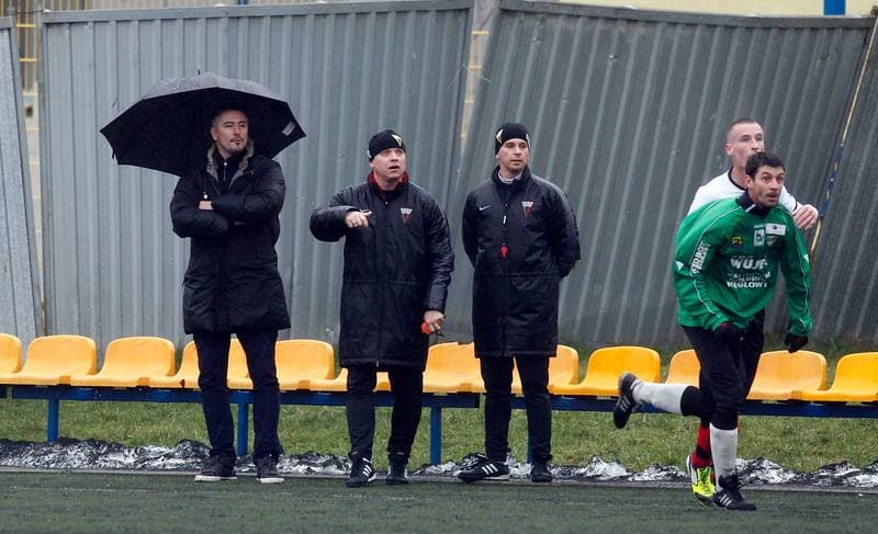 Football. Friendly Match. GKS Tychy - Rozwoj Katowice. 10.01.2015