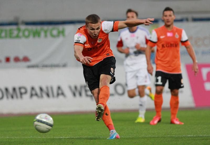 Football. T-Mobile Ekstraklasa. Gornik Zabrze - Zaglebie Lubin. 16.09.2013