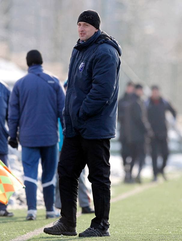 Football. Friendly Match. GKS Katowice - MKS Kluczbork. 31.01.2015