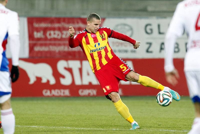 Football. T-Mobile Ekstraklasa. Gornik Zabrze - Korona Kielce. 01.03.2014