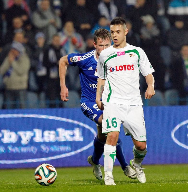 Football. T-Mobile Ekstraklasa. Ruch Chorzow - Lechia Gdansk. 27.02.2015