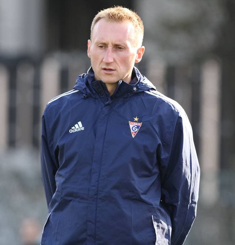 Football. Gornik Zabrze. Training. 01.11.2013