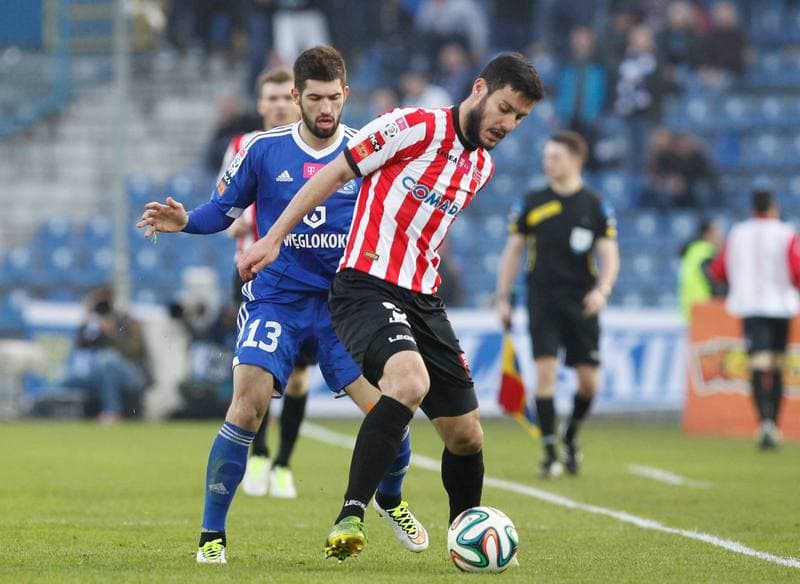 Football. T-Mobile Ekstraklasa. Ruch Chorzow - Cracovia Krakow. 10.04.2015