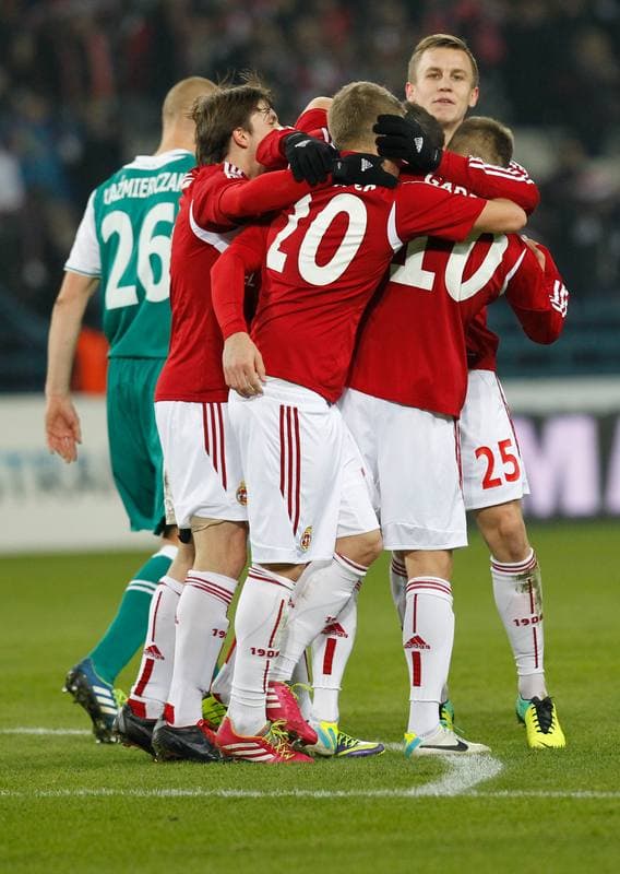 Football. T-Mobile Ekstraklasa. Wisla Krakow - Slask Wroclaw. 29.11.2013