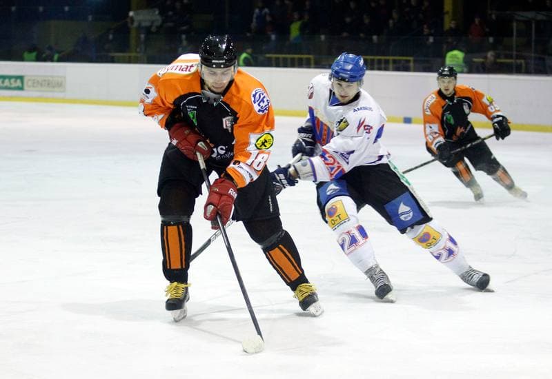 Ice Hockey. Polska Hokej Liga. Polonia Bytom - JKH GKS Jastrzebie. 31.01.2014