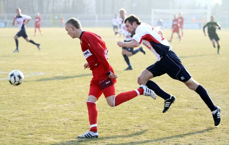 Football. I liga. Piast Gliwice - Odra Wodzislaw Slaski. 05.03.2011