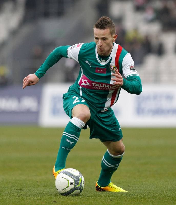 Football. T-Mobile Ekstraklasa. Cracovia Krakow - Slask Wroclaw. 02.03.2014