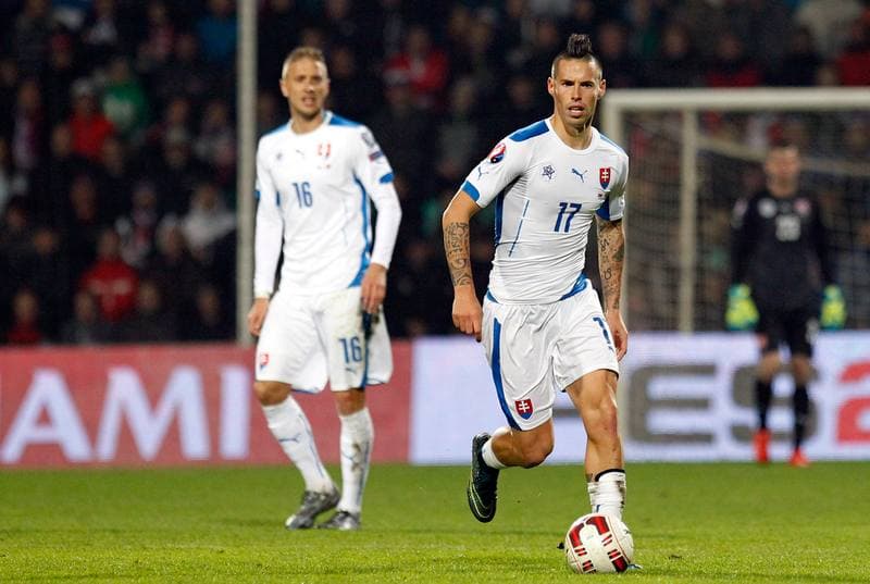 Football. UEFA Euro 2016 Qualifiers. Slovakia - Belarus. 09.10.2015
