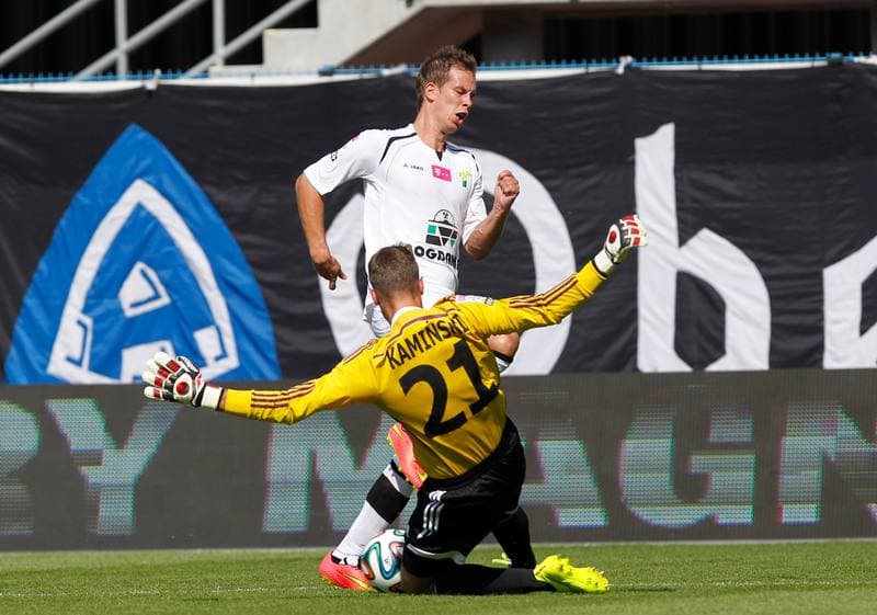 Football. T-Mobile Ekstraklasa. Ruch Chorzow - Gornik Leczna. 27.07.2014