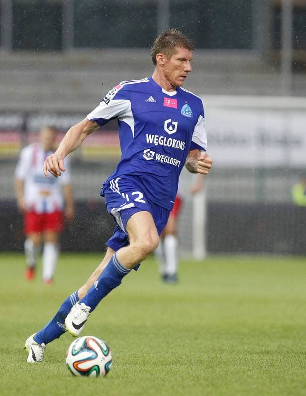Football. T-Mobile Ekstraklasa. Podbeskidzie Bielsko Biala - Ruch Chorzow. 03.08.2014