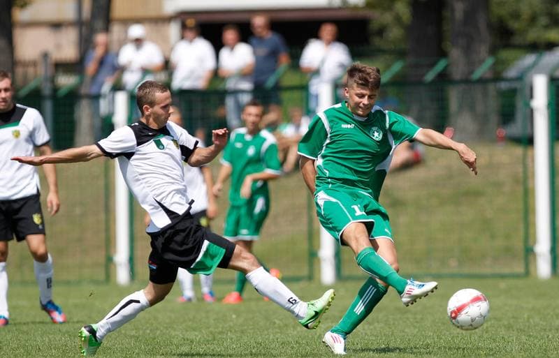 Football. III Liga Opolsko - Slaska. Grunwald Ruda Slaska - GKS Jastrzebie. 09.08.2014
