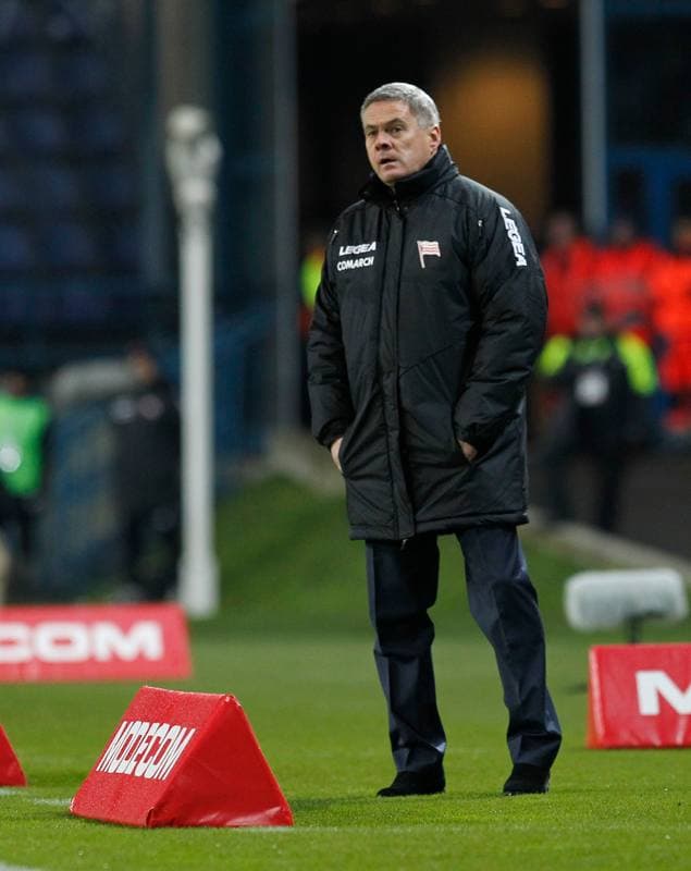 Football. T-Mobile Ekstraklasa. Wisla Krakow - Cracovia Krakow. 23.02.2014