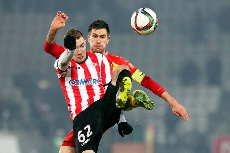 Football. T-Mobile Ekstraklasa. Cracovia Krakow - Korona Kielce. 22.05.2015