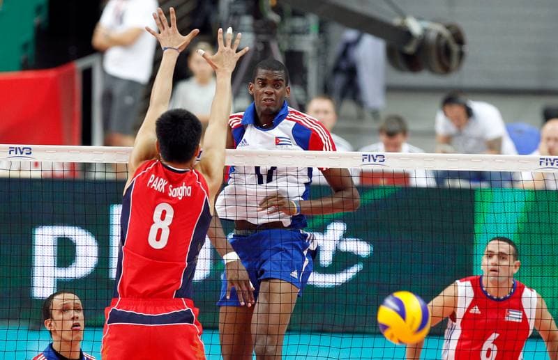 Volleyball. FIVB Men's World Championship. Korea - Cuba. 05.09.2014