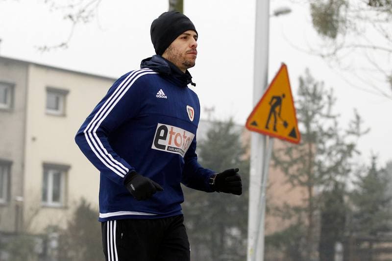 Football. Piast Gliwice. Training. 07.01.2016