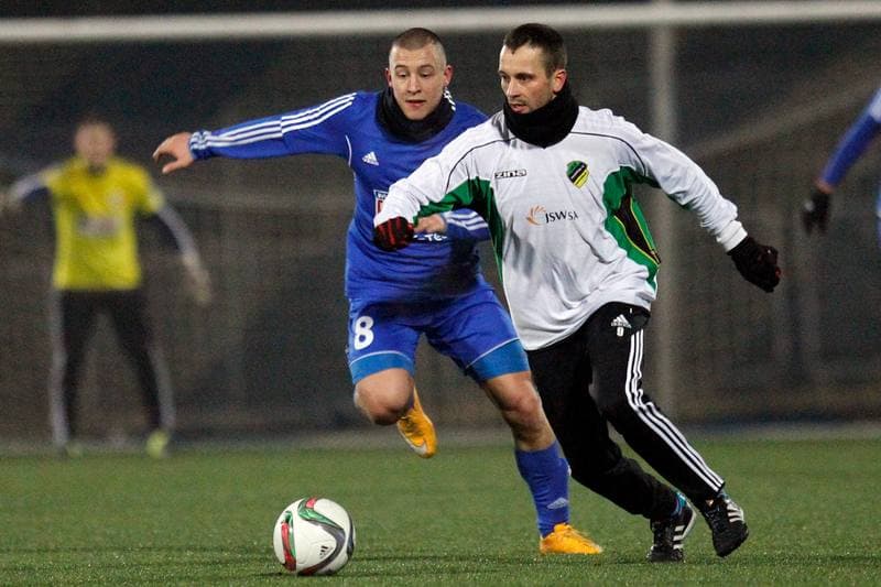 Football. Sparing. Piast Gliwice - Pniowek Pawlowice. 14.01.2016