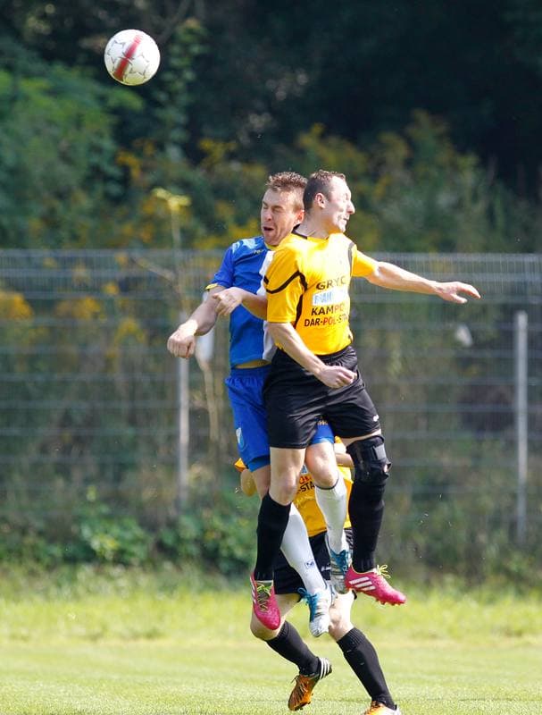 Football. IV Liga. Slavia Ruda Slaska - Gwarek Tarnowskie Gory. 06.09.2014