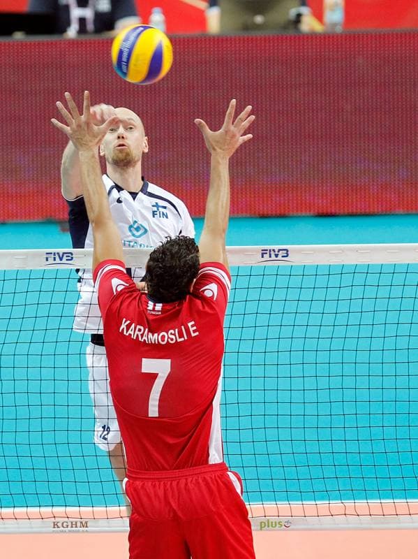 Volleyball. FIVB Men's World Championship. Tunisia - Finland. 07.09.2014