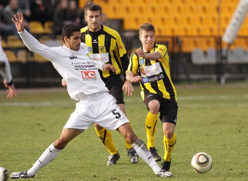 Football. I liga. Ruch Radzionkow - Gornik Leczna. 13.11.2010