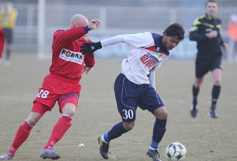 Football. I liga. Piast Gliwice - Odra Wodzislaw Slaski. 05.03.2011