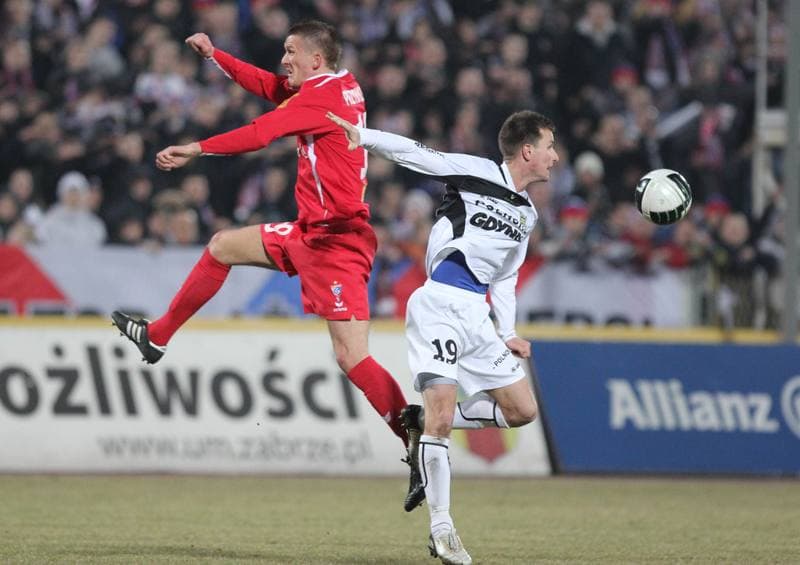 Football. PKO BP Ekstraklasa. Gornik Zabrze - Arka Gdynia. 11.03.2011