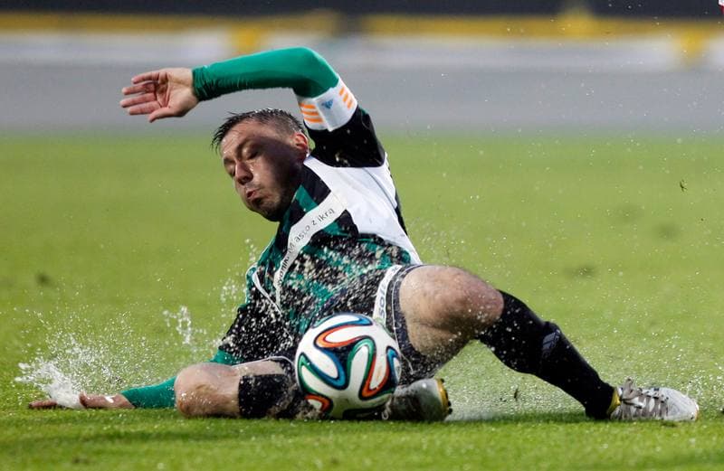 Football. II Liga. Energetyk ROW Rybnik - Wisla Pulawy. 12.09.2014