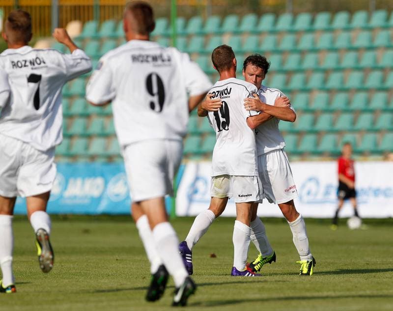 Football. II Liga. Rozwoj Katowice - Energetyk ROW Rybnik. 09.08.2014
