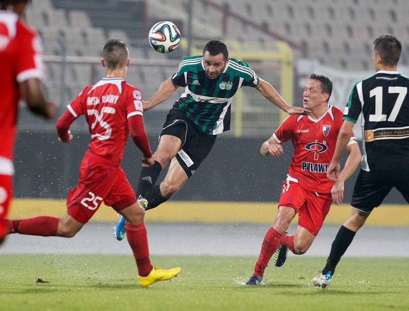 Football. II Liga. Energetyk ROW Rybnik - Wisla Pulawy. 12.09.2014