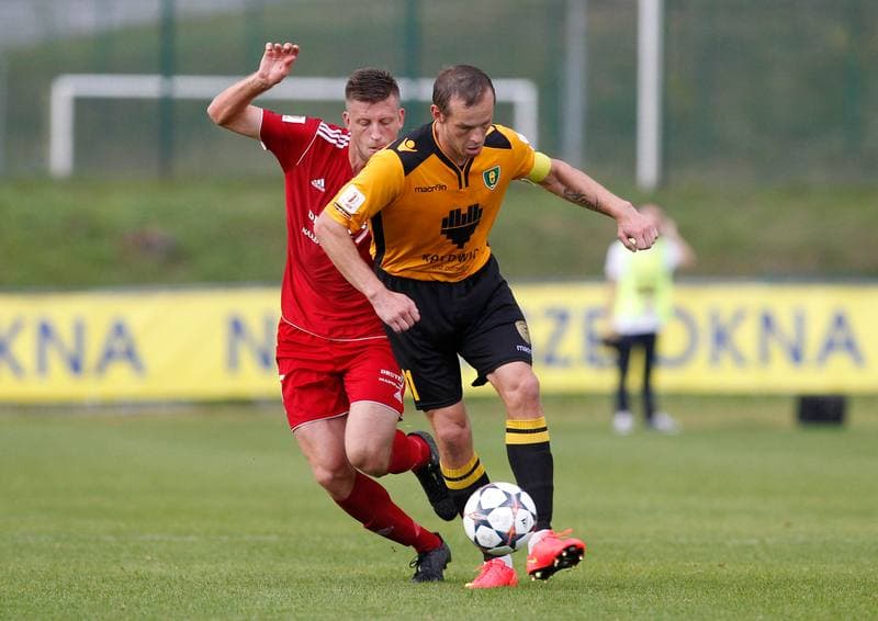 Football. I Liga. Drutex Bytovia Bytow - GKS Katowice. 13.09.2014