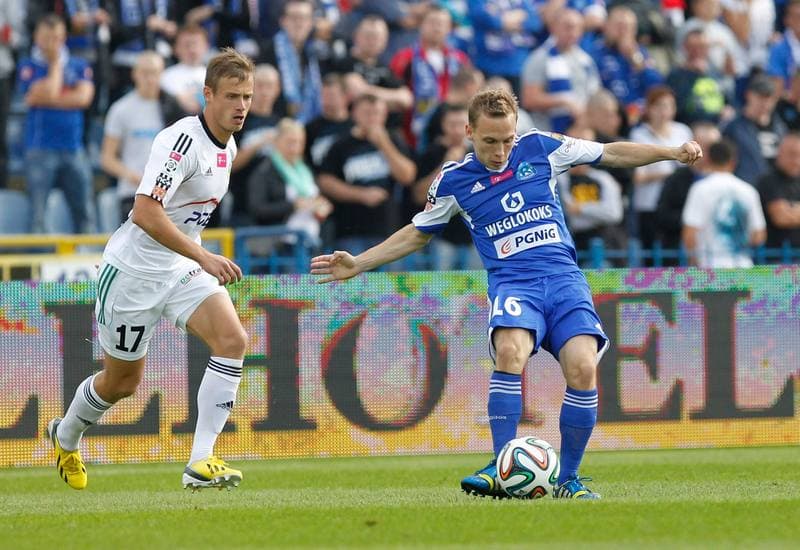 Football. T-Mobile Ekstraklasa. Ruch Chorzow - GKS Belchatow. 21.09.2014