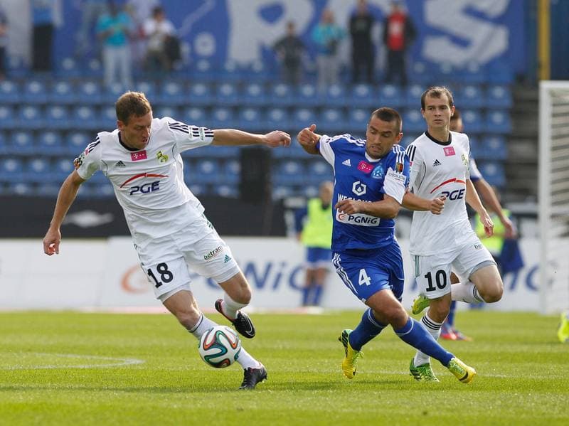 Football. T-Mobile Ekstraklasa. Ruch Chorzow - GKS Belchatow. 21.09.2014